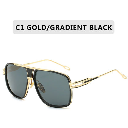 Gradient Square Frame Sunglasses