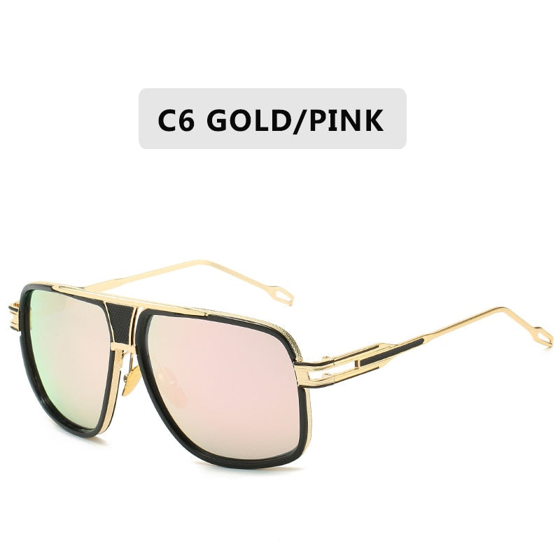 Gradient Square Frame Sunglasses