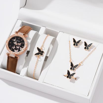 Women's Watch Set with Ring