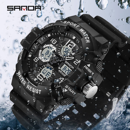 Durable Military Digital Watch for Men