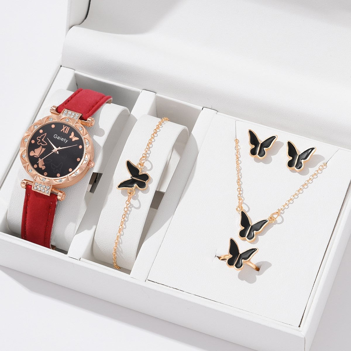 Women's Watch Set with Ring