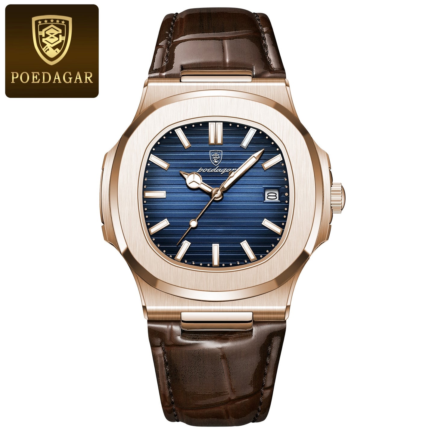 POEDAGAR Luxury Business Men's Wristwatch