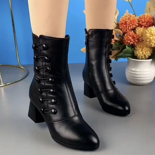 Winter Chunky Chelsea Women High Boots